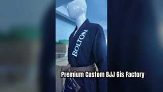 Custom BJJ Gi Manufacturing 250gsm Ripstop Factory Direct